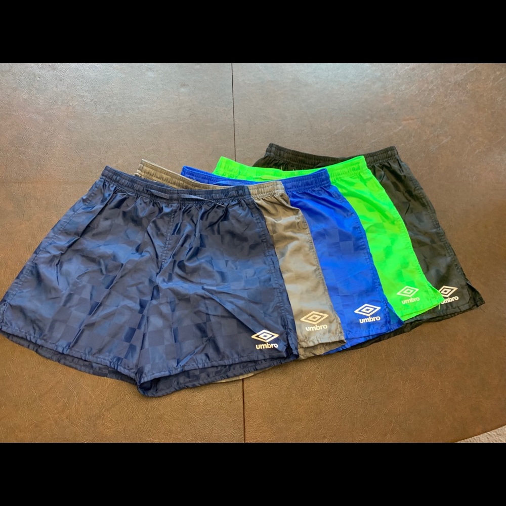 Lot of 5 EUC Boy’s Umbro Soccer Shorts - Medium